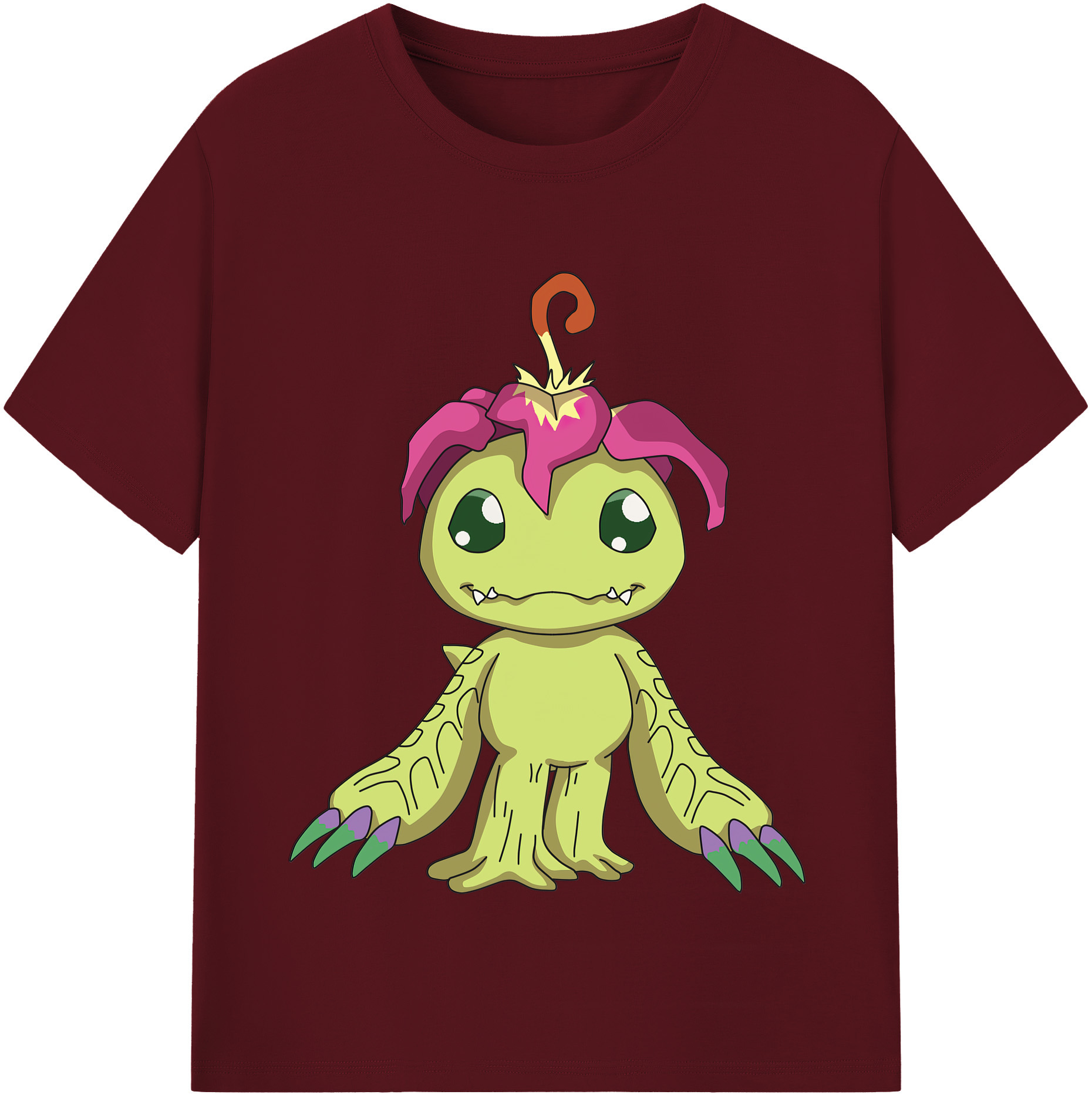 （画像用） Digimon デジタルモンスター/デジモン 綿100％半袖Tシャツ（フロントプリント）